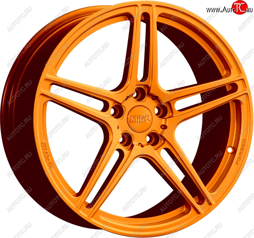 35 499 р. Кованый диск Slik PREMIUM L-824 8.5x18 технику из списка применимости (Candy медно-оранжевый глянцевый)  с доставкой в г. Кемерово