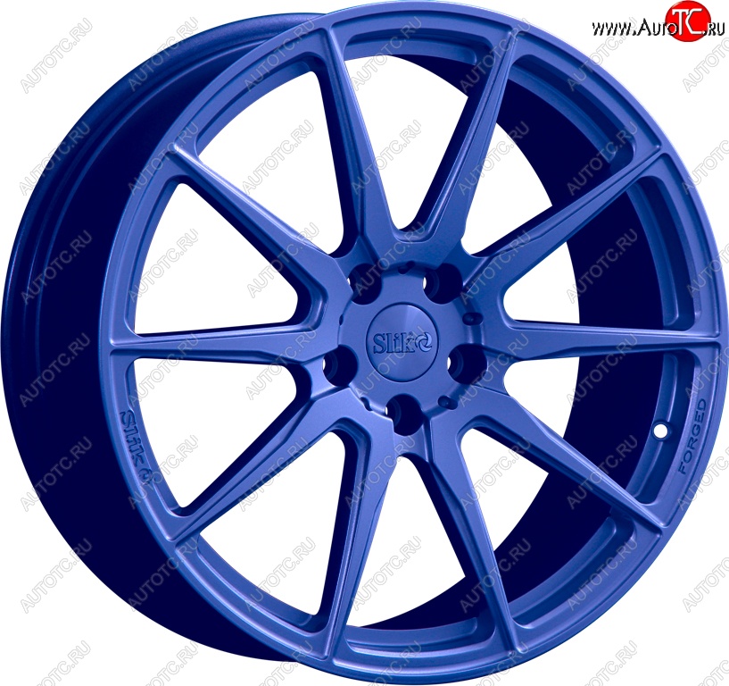35 499 р. Кованый диск Slik PREMIUM L-826 8.0x18   (Синий (BLUE))  с доставкой в г. Кемерово