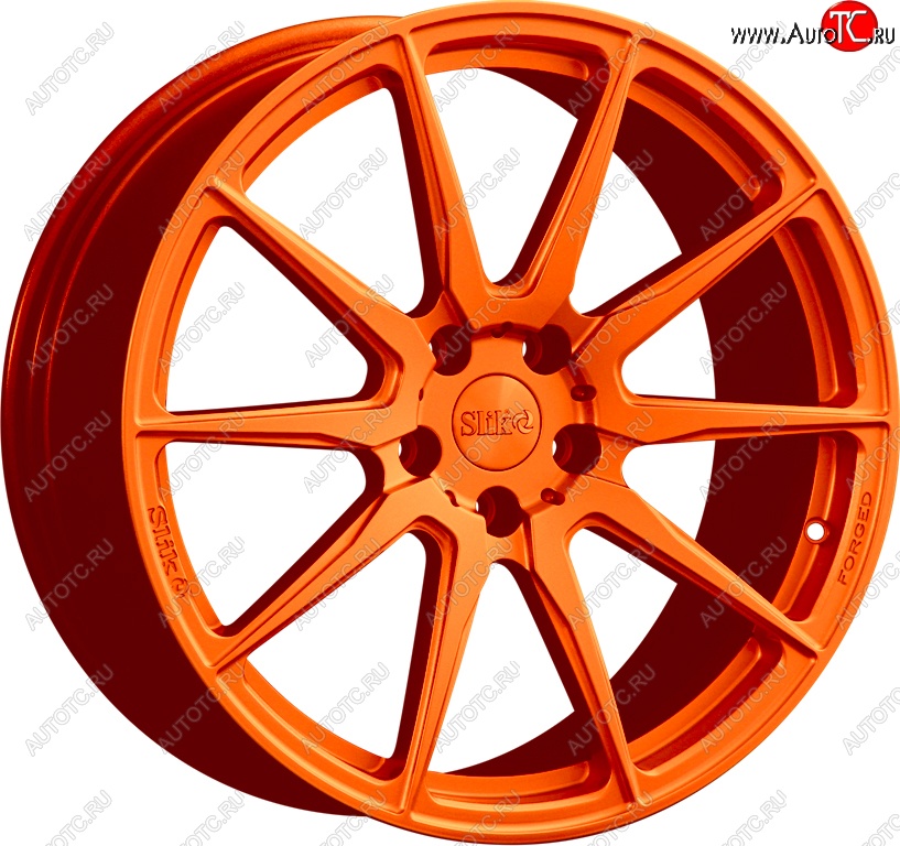 35 499 р. Кованый диск Slik PREMIUM L-826 8.0x18   (Ярко оранжевый (ORANGE))  с доставкой в г. Кемерово