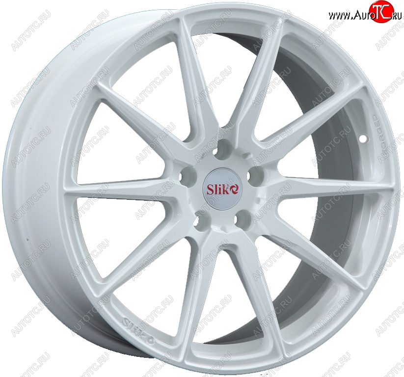 35 499 р. Кованый диск Slik PREMIUM L-826 8.0x18   (Белый (W))  с доставкой в г. Кемерово
