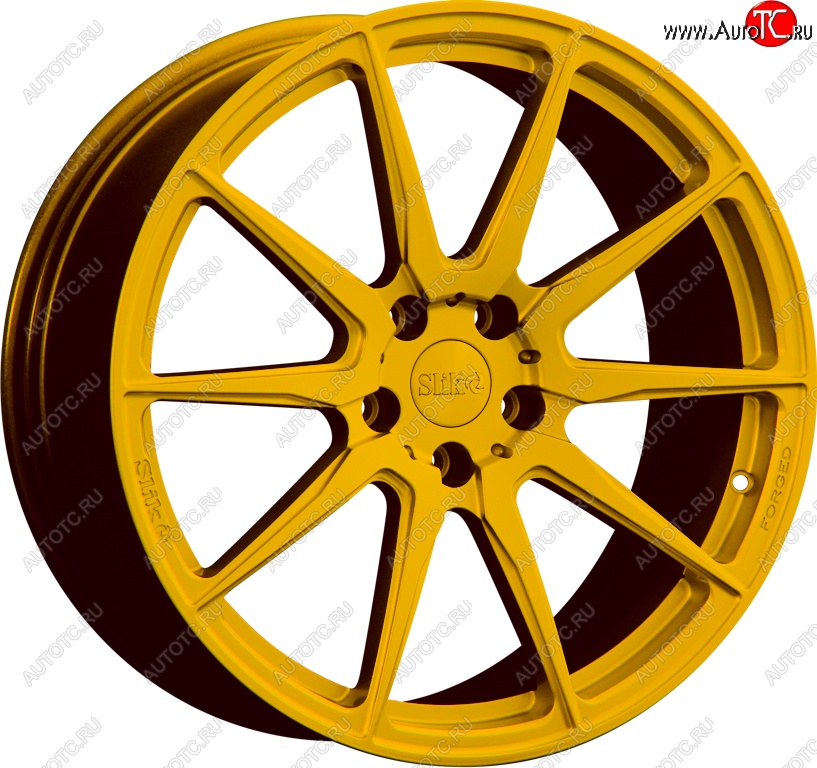 35 499 р. Кованый диск Slik PREMIUM L-826 8.0x18   (Ярко желтый RAL1021 (YELLOW))  с доставкой в г. Кемерово