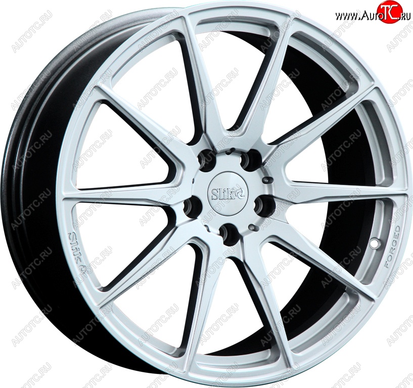 33 199 р. Кованый диск Slik PREMIUM L-826 8.5x18 Mitsubishi Eclipse (2006-2012) 5x114.3xDIA67.1xET46.0 (Серебристый светлый (S16))