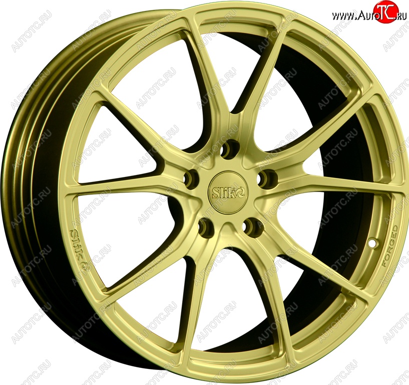 35 499 р. Кованый диск Slik PREMIUM L-827 8.5x18   (Золотой (G))  с доставкой в г. Кемерово