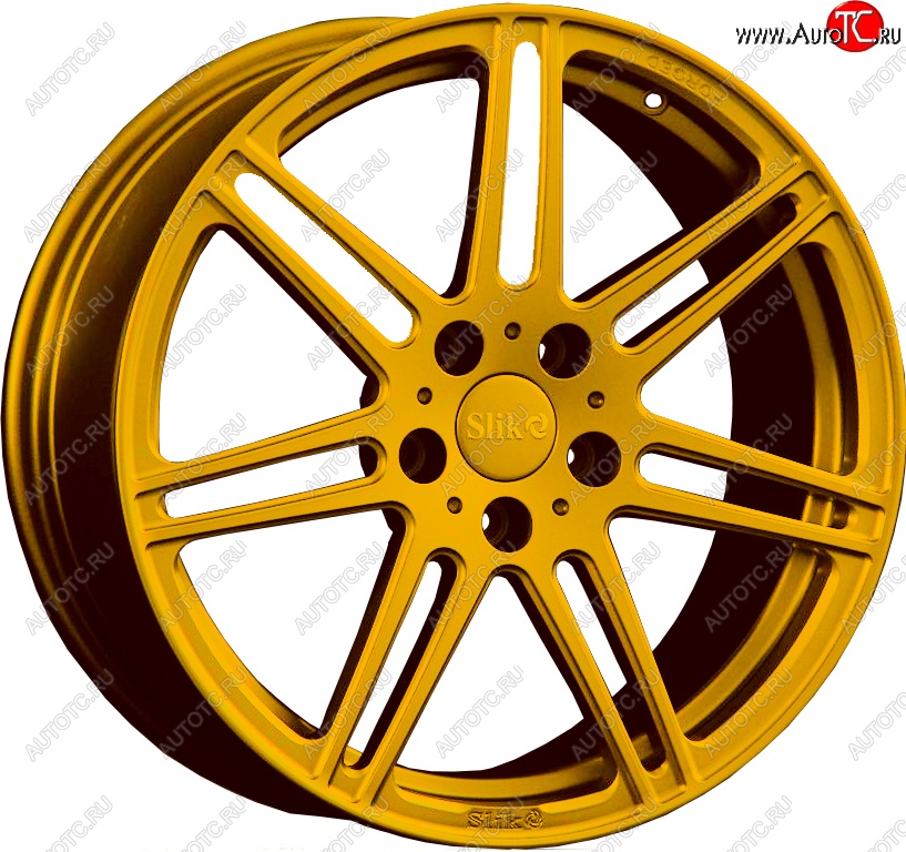 35 499 р. Кованый диск Slik PREMIUM L-828 8.0x18   (Ярко желтый RAL1021 (YELLOW))  с доставкой в г. Кемерово