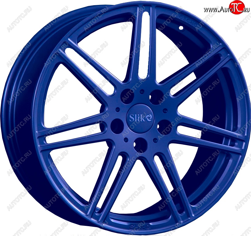 35 499 р. Кованый диск Slik PREMIUM L-828 8.0x18 технику из списка применимости (Синий (BLUE))  с доставкой в г. Кемерово