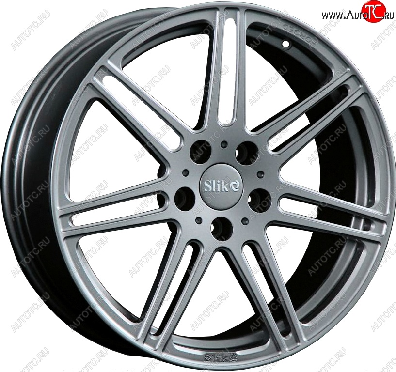 33 199 р. Кованый диск Slik PREMIUM L-828 8.0x18 Nissan Altima седан L33 дорестайлинг (2012-2015) 5x114.3xDIA66.1xET50.0 (Серебристый темный (S25))