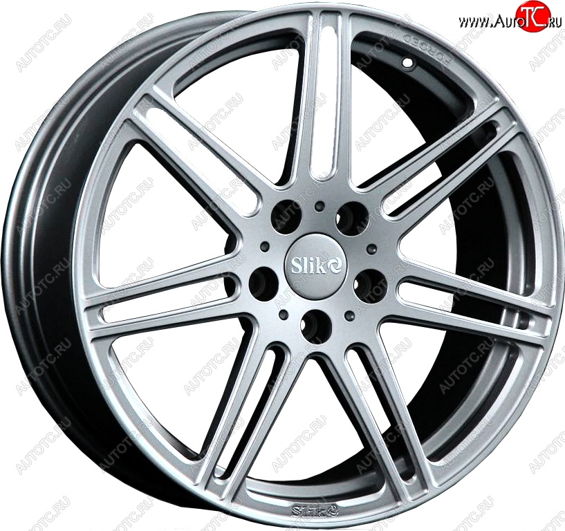 33 199 р. Кованый диск Slik PREMIUM L-828 8.5x18   (Ярко блестящее серебро (HPB))  с доставкой в г. Кемерово