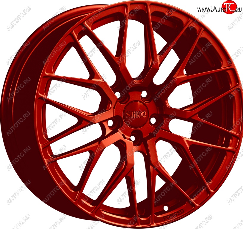 35 499 р. Кованый диск Slik PREMIUM L-829 8.0x18   (Candy красный (Candy RED))  с доставкой в г. Кемерово