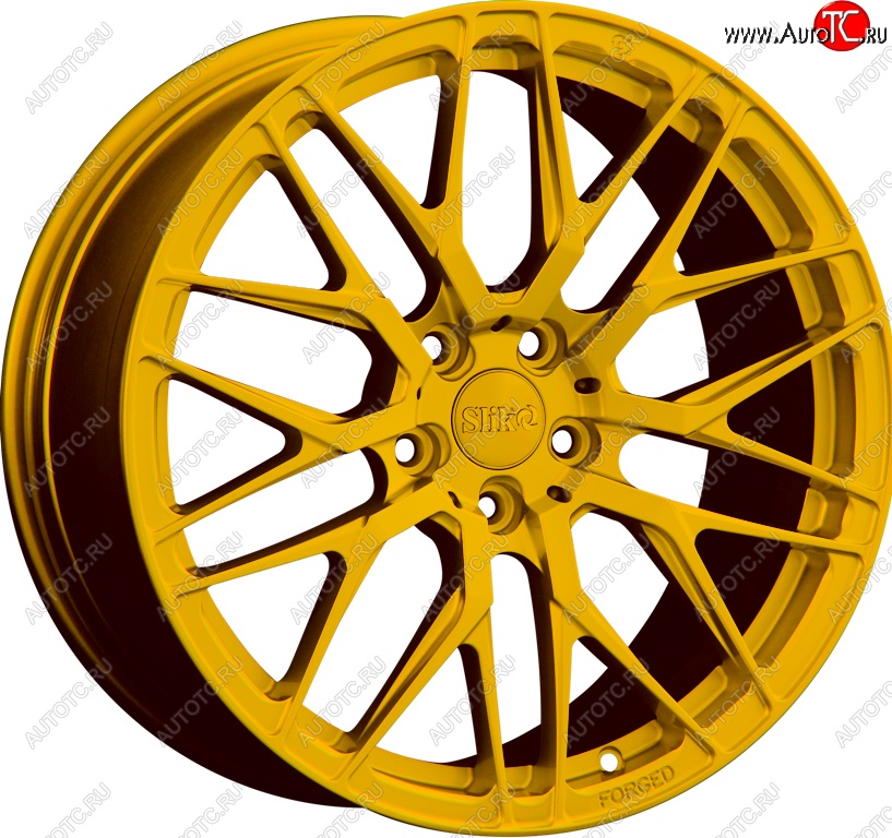 35 499 р. Кованый диск Slik PREMIUM L-829 8.0x18   (Ярко желтый RAL1021 (YELLOW))  с доставкой в г. Кемерово