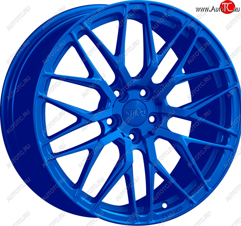 35 499 р. Кованый диск Slik PREMIUM L-829 8.0x18   (Candy синий (Candy BLUE))  с доставкой в г. Кемерово