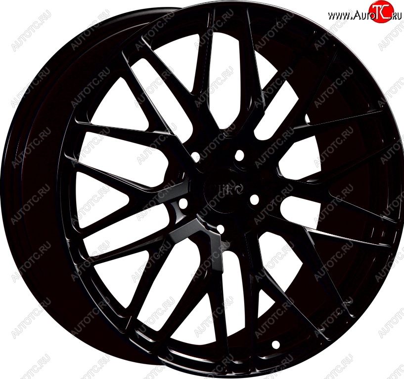35 499 р. Кованый диск Slik PREMIUM L-829 8.5x18 технику из списка применимости (Черный глянцевый (BK))  с доставкой в г. Кемерово