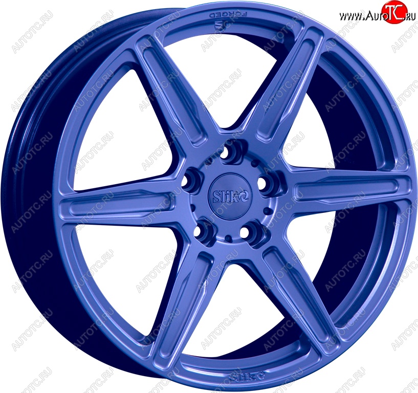 35 499 р. Кованый диск Slik PREMIUM L-831 8.5x18 технику из списка применимости (Синий (BLUE))  с доставкой в г. Кемерово