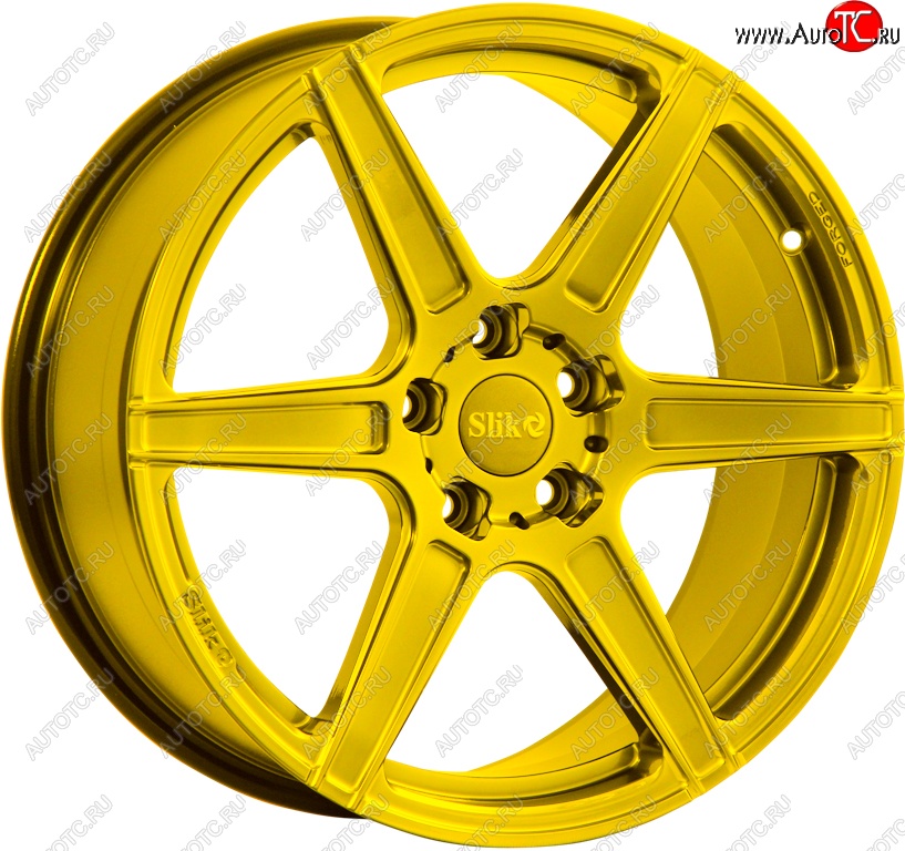 35 499 р. Кованый диск Slik PREMIUM L-832 8.0x18   (Candy ярко-желтый (Candy YELLOW))  с доставкой в г. Кемерово