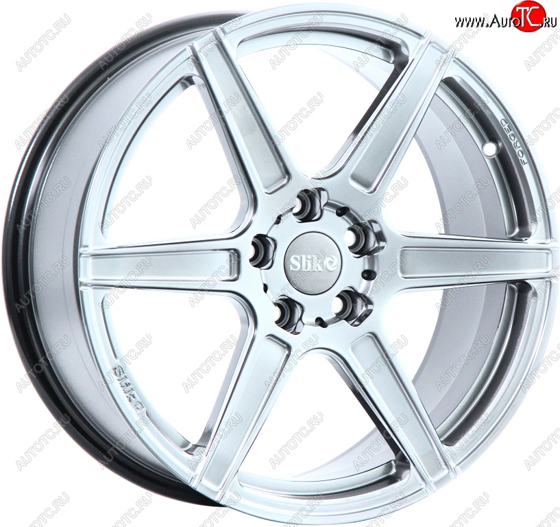 33 199 р. Кованый диск Slik PREMIUM L-832 8.0x18   (Ярко блестящее серебро (HPB))  с доставкой в г. Кемерово
