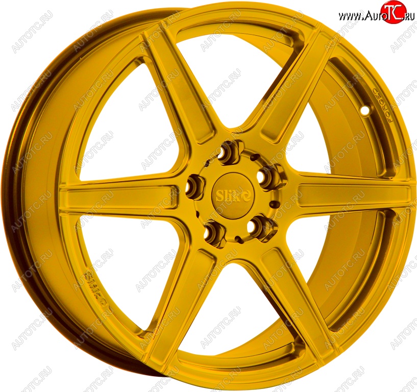 35 499 р. Кованый диск Slik PREMIUM L-832 8.5x18   (Ярко желтый RAL1021 (YELLOW))  с доставкой в г. Кемерово