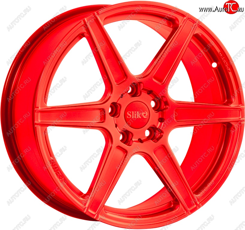 35 499 р. Кованый диск Slik PREMIUM L-832 8.5x18   (RAL 3026 ярко алый (3026))  с доставкой в г. Кемерово