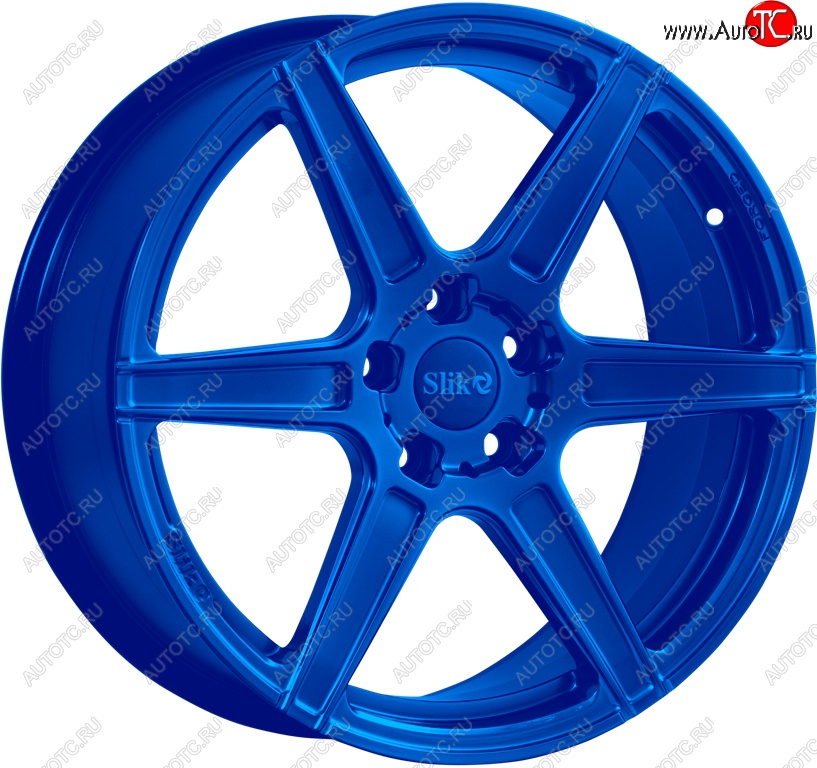35 499 р. Кованый диск Slik PREMIUM L-832 8.5x18   (Candy синий (Candy BLUE))  с доставкой в г. Кемерово