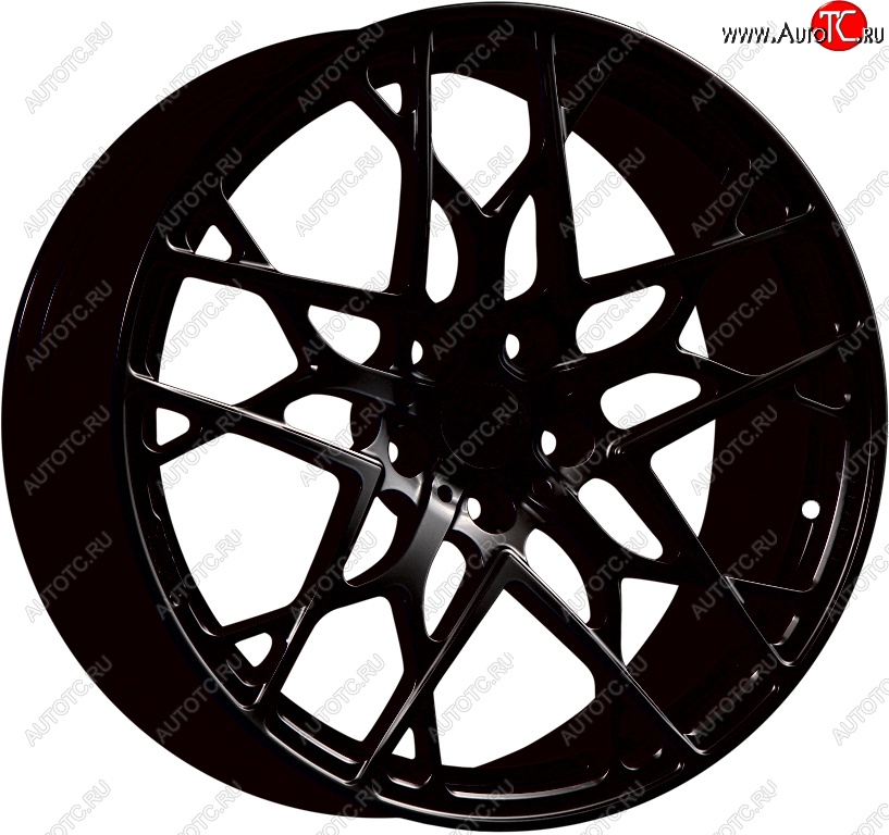 35 499 р. Кованый диск Slik PREMIUM L-834 8.0x18   (Черный глянцевый (BK))  с доставкой в г. Кемерово