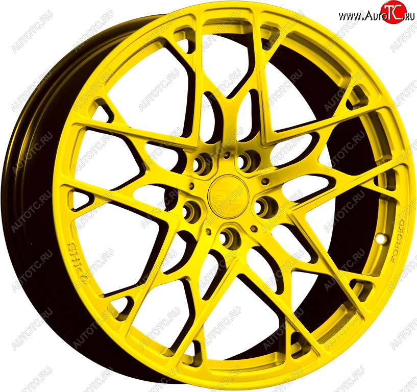 35 499 р. Кованый диск Slik PREMIUM L-834 8.5x18   (Candy ярко-желтый (Candy YELLOW))  с доставкой в г. Кемерово