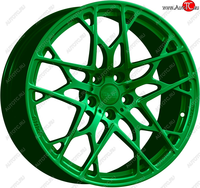 35 499 р. Кованый диск Slik PREMIUM L-834 8.5x18   (Зеленый (GREEEN))  с доставкой в г. Кемерово