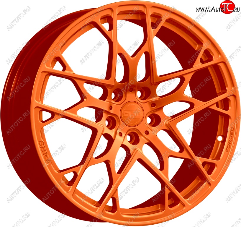 35 499 р. Кованый диск Slik PREMIUM L-834 8.5x18   (Ярко оранжевый (ORANGE))  с доставкой в г. Кемерово