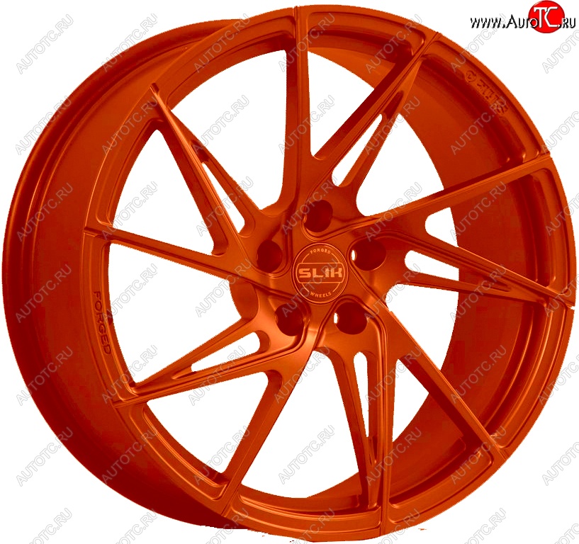 35 499 р. Кованый диск Slik PREMIUM L-836 8.0x18   (Ярко-оранжевый (ORANGE))  с доставкой в г. Кемерово