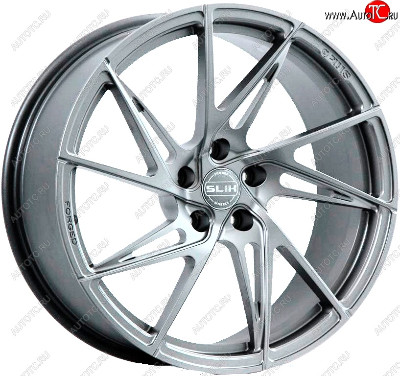 33 199 р. Кованый диск Slik PREMIUM L-836 8.5x18 Mitsubishi Eclipse (2006-2012) 5x114.3xDIA67.1xET46.0 (Серебристый светлый (S16))