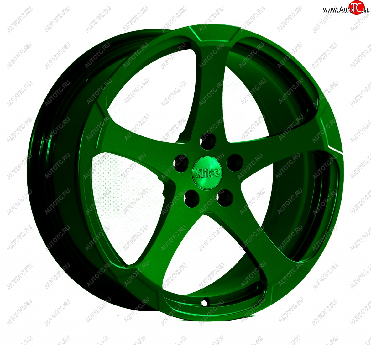 35 299 р. Кованый диск Slik Classic L-900 8.0x19   (Зеленый (GREEEN))  с доставкой в г. Кемерово