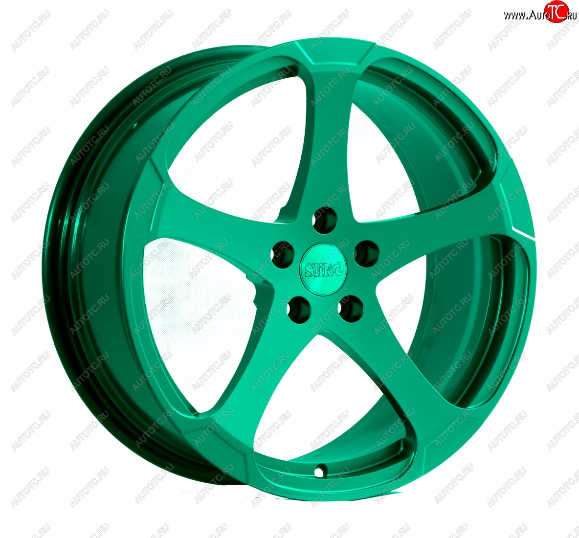 35 299 р. Кованый диск Slik Classic L-900 8.0x19   (Candy изумрудно-зеленый (Candy Green))  с доставкой в г. Кемерово