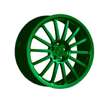 Кованый диск Slik PREMIUM L-902 8.5x19  (Зеленый (GREEEN))