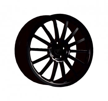 Кованый диск Slik PREMIUM L-902 9.0x19  (Черный глянцевый (BK))