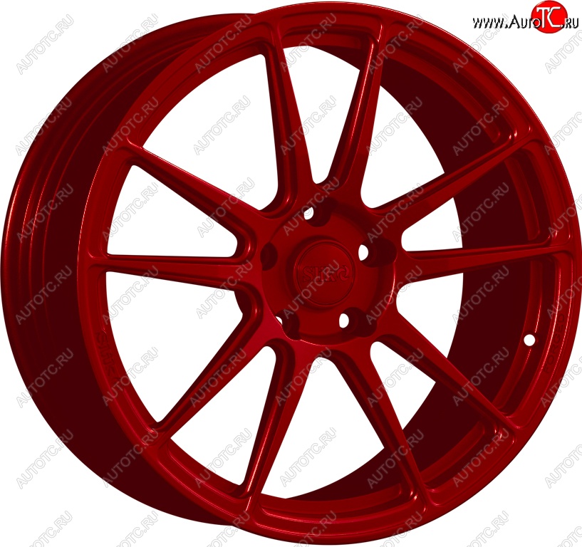 43 319 р. Кованый диск Slik PREMIUM L-904 8.5x19   (Красный (RED))  с доставкой в г. Кемерово