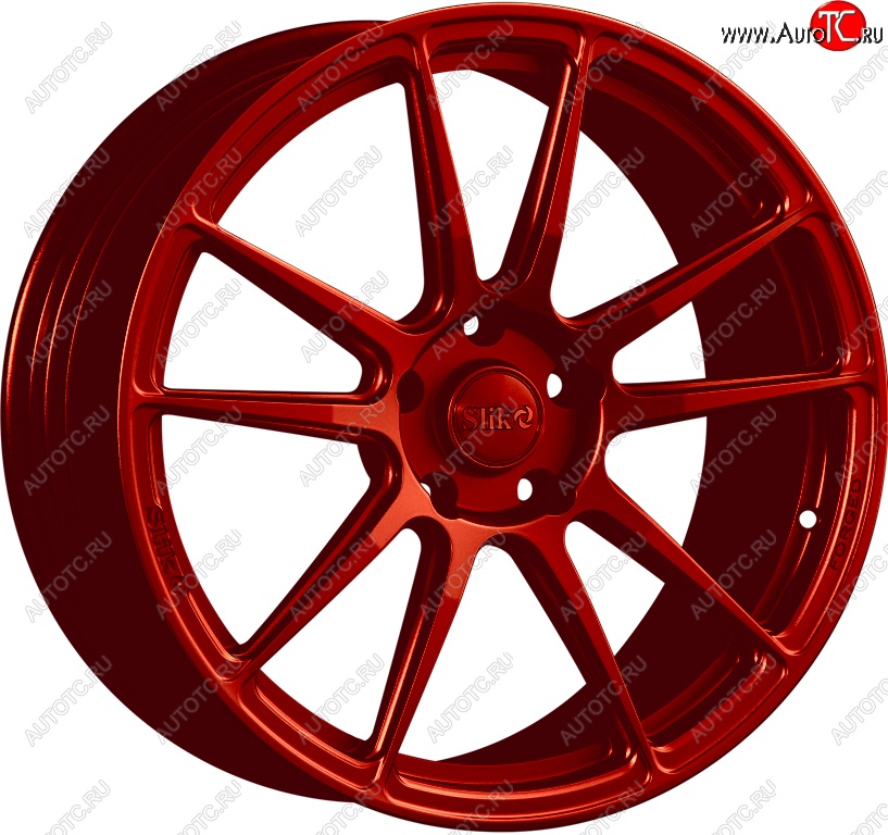 43 319 р. Кованый диск Slik PREMIUM L-904 8.5x19   (Candy красный (Candy RED))  с доставкой в г. Кемерово