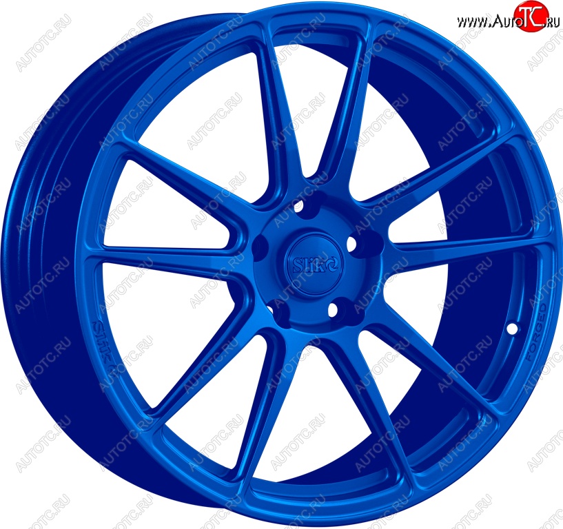 44 999 р. Кованый диск Slik PREMIUM L-904 9.0x19   (Candy синий (Candy BLUE))  с доставкой в г. Кемерово
