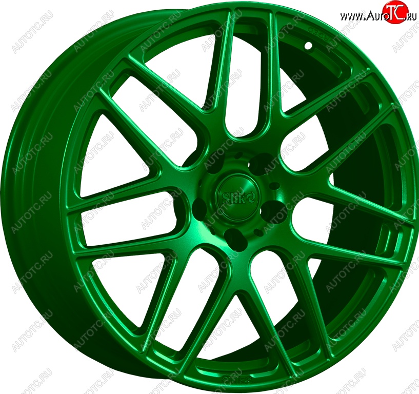 43 319 р. Кованый диск Slik PREMIUM L-906 8.5x19   (Зеленый (GREEEN))  с доставкой в г. Кемерово