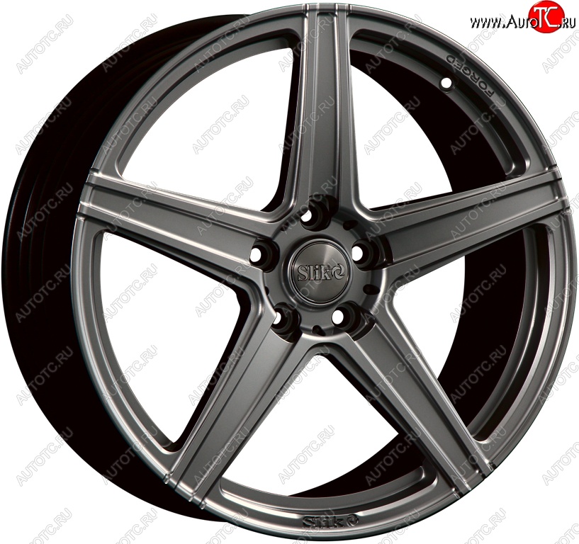35 799 р. Кованый диск Slik PREMIUM L-908 8.5x19   (Темный хром (DC))  с доставкой в г. Кемерово