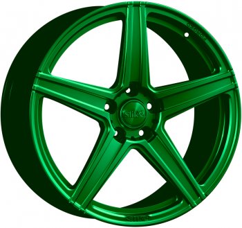Кованый диск Slik PREMIUM L-908 8.5x19  (Зеленый (GREEEN))