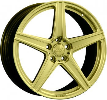 35 799 р. Кованый диск Slik PREMIUM L-908 8.5x19   (Золотой (G))  с доставкой в г. Кемерово. Увеличить фотографию 1