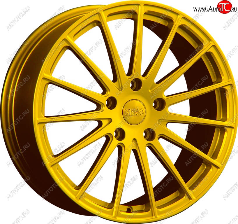 35 799 р. Кованый диск Slik PREMIUM L-912 8.5x19   (Ярко желтый RAL1021 (YELLOW))  с доставкой в г. Кемерово