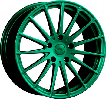 35 799 р. Кованый диск Slik PREMIUM L-912 9.0x19   (Candy изумрудно-зеленый (Candy Green))  с доставкой в г. Кемерово. Увеличить фотографию 1