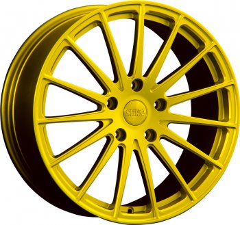 35 799 р. Кованый диск Slik PREMIUM L-912 9.0x19   (Candy ярко-желтый (Candy YELLOW))  с доставкой в г. Кемерово. Увеличить фотографию 1