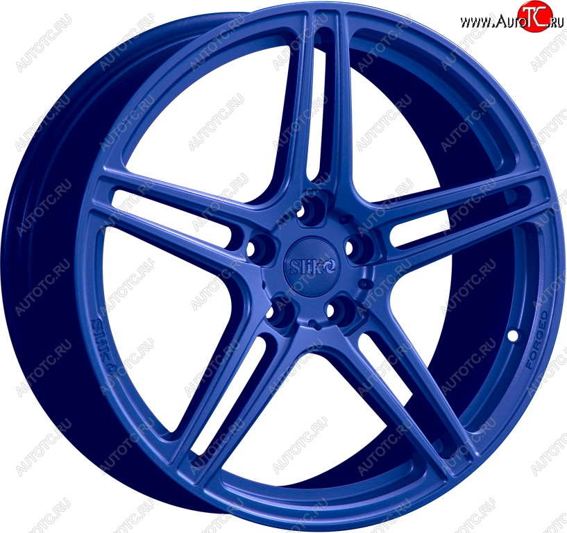 43 319 р. Кованый диск Slik PREMIUM L-914 8.5x19   (Синий (BLUE))  с доставкой в г. Кемерово
