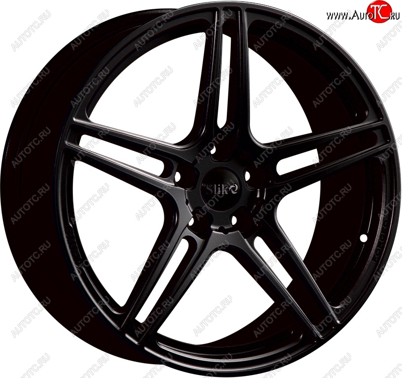 43 319 р. Кованый диск Slik PREMIUM L-914 8.5x19   (Черный глянцевый (BK))  с доставкой в г. Кемерово