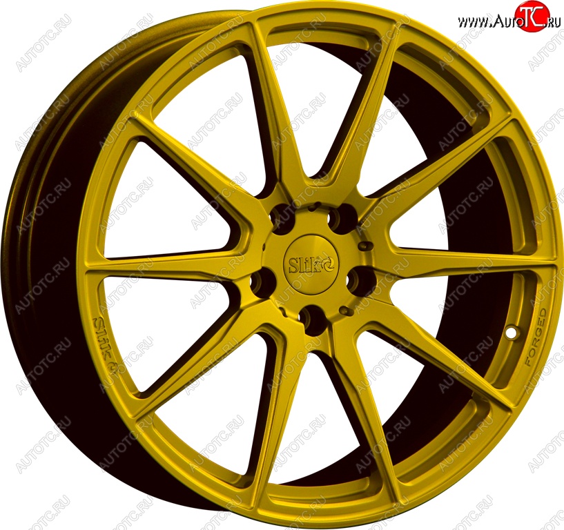 43 319 р. Кованый диск Slik PREMIUM L-915 8.5x19   (Ярко желтый RAL1021 (YELLOW))  с доставкой в г. Кемерово