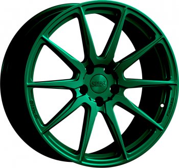 44 999 р. Кованый диск Slik PREMIUM L-915 9.0x19   (Candy изумрудно-зеленый (Candy Green))  с доставкой в г. Кемерово. Увеличить фотографию 1
