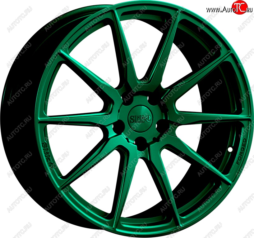 44 999 р. Кованый диск Slik PREMIUM L-915 9.0x19   (Candy изумрудно-зеленый (Candy Green))  с доставкой в г. Кемерово