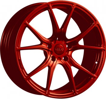 43 319 р. Кованый диск Slik PREMIUM L-916 9.0x19   (Candy красный (Candy RED))  с доставкой в г. Кемерово. Увеличить фотографию 1