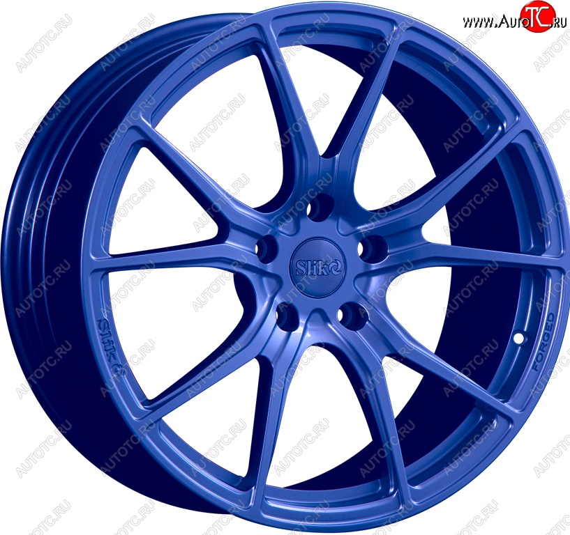 43 319 р. Кованый диск Slik PREMIUM L-916 9.0x19   (Синий (BLUE))  с доставкой в г. Кемерово