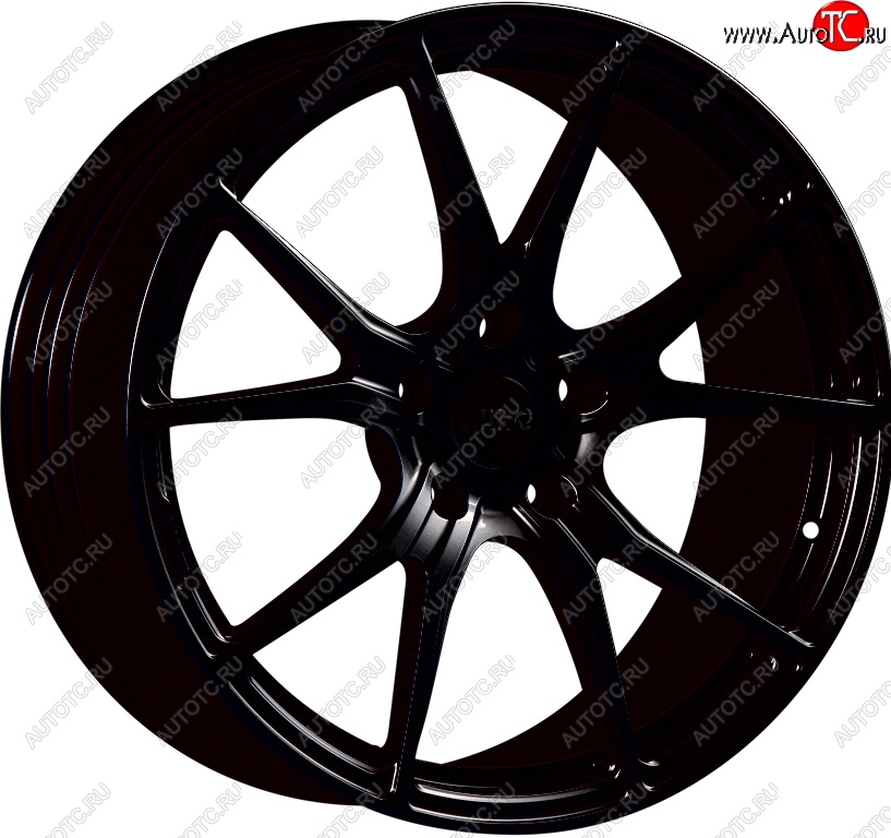 43 319 р. Кованый диск Slik PREMIUM L-916 9.0x19   (Черный глянцевый (BK))  с доставкой в г. Кемерово