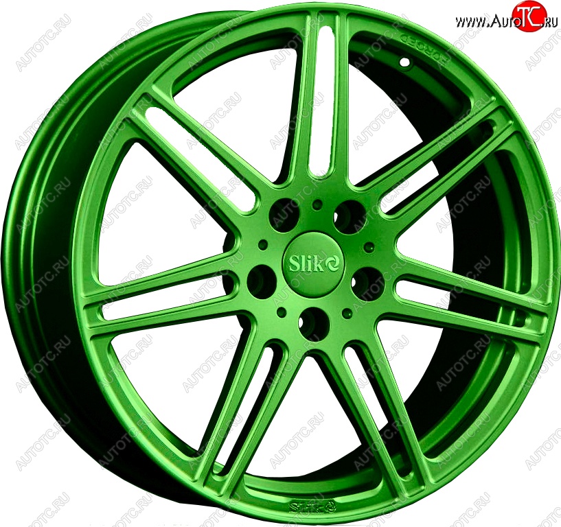 44 999 р. Кованый диск Slik PREMIUM L-917 9.0x19   (RAL 6038 ярко-зеленый (6038))  с доставкой в г. Кемерово